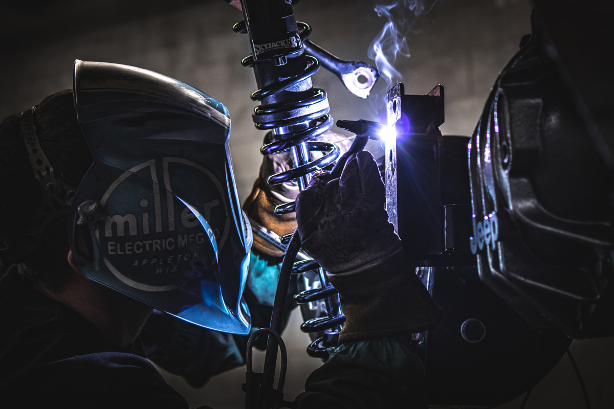 TIG welding in automotive production